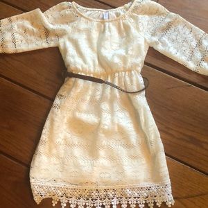 Size 6-7 White Dress for kids
